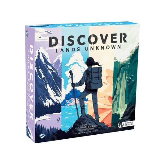 Discover: Lands Unknown Board Game by Fantasy Flight Games - Jaiman Toys