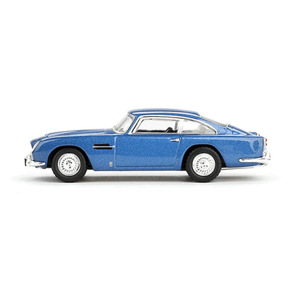 Mini GT 1:64 Aston Martin DB5 Sierra Blue RHD Diecast Scale Model Car