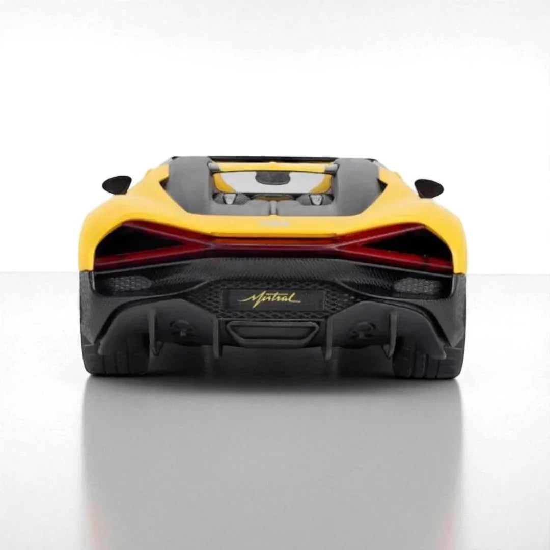 Joy Junction 1:24 Bugatti Mistral Yellow Scale – Premium Diecast Model Car - Jaiman Toys