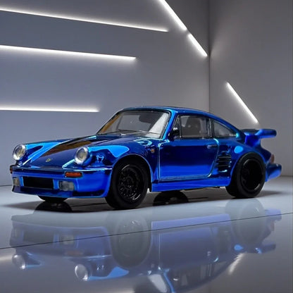 Master 1:64 930 Black Bird Blue Metalic  die-cast model car