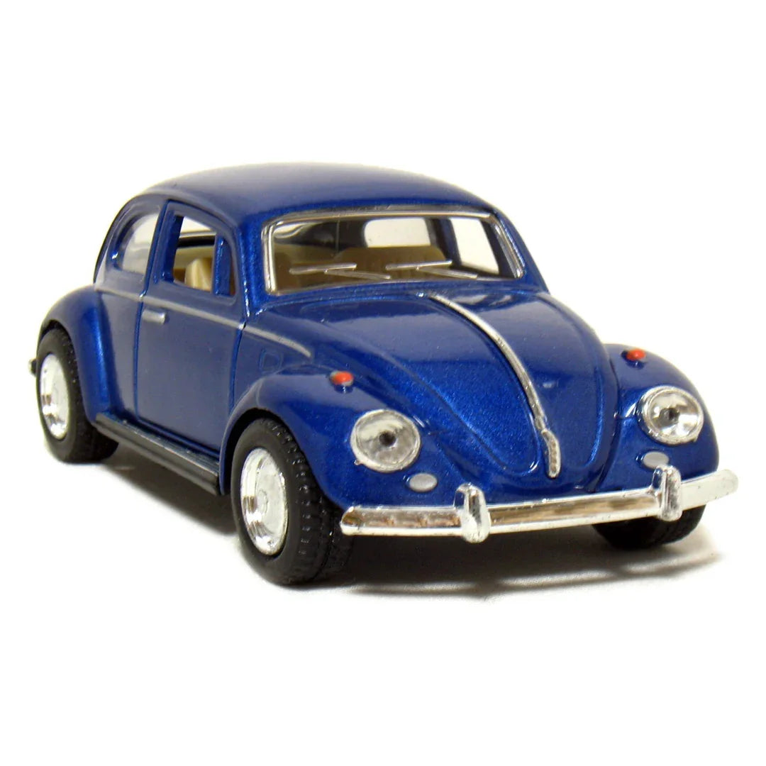 KiNSMART KT5750W 1967 Volkswagen Classical Beetle – 1:32 Scale Die-Cast Model Toy Car - Blue - Jaiman Toys