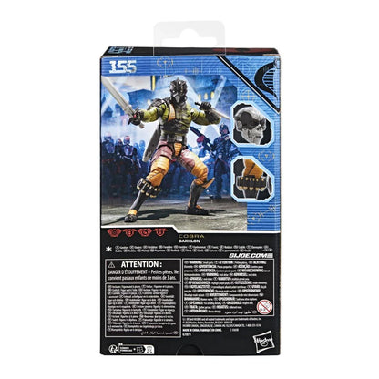 G.I. Joe Classified Series #155 Darklon 6-Inch Action Figure with 6 Accessories – Collectible - Jaiman Toys
