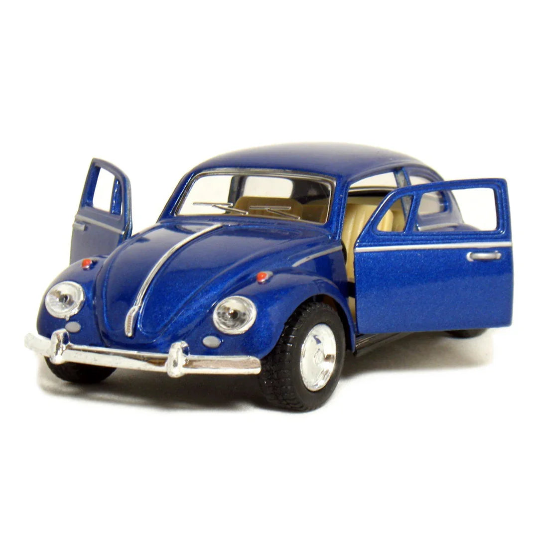 KiNSMART KT5750W 1967 Volkswagen Classical Beetle – 1:32 Scale Die-Cast Model Toy Car - Blue - Jaiman Toys
