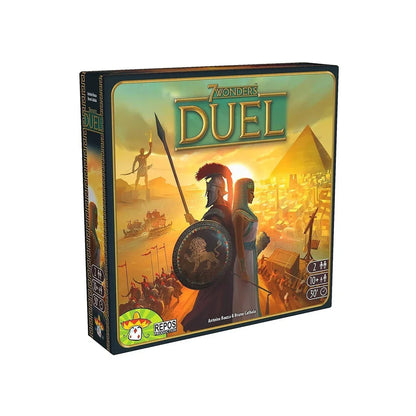 7 Wonders Duel Board Game – 2 Player Strategy Civilization Building Game - Jaiman Toys