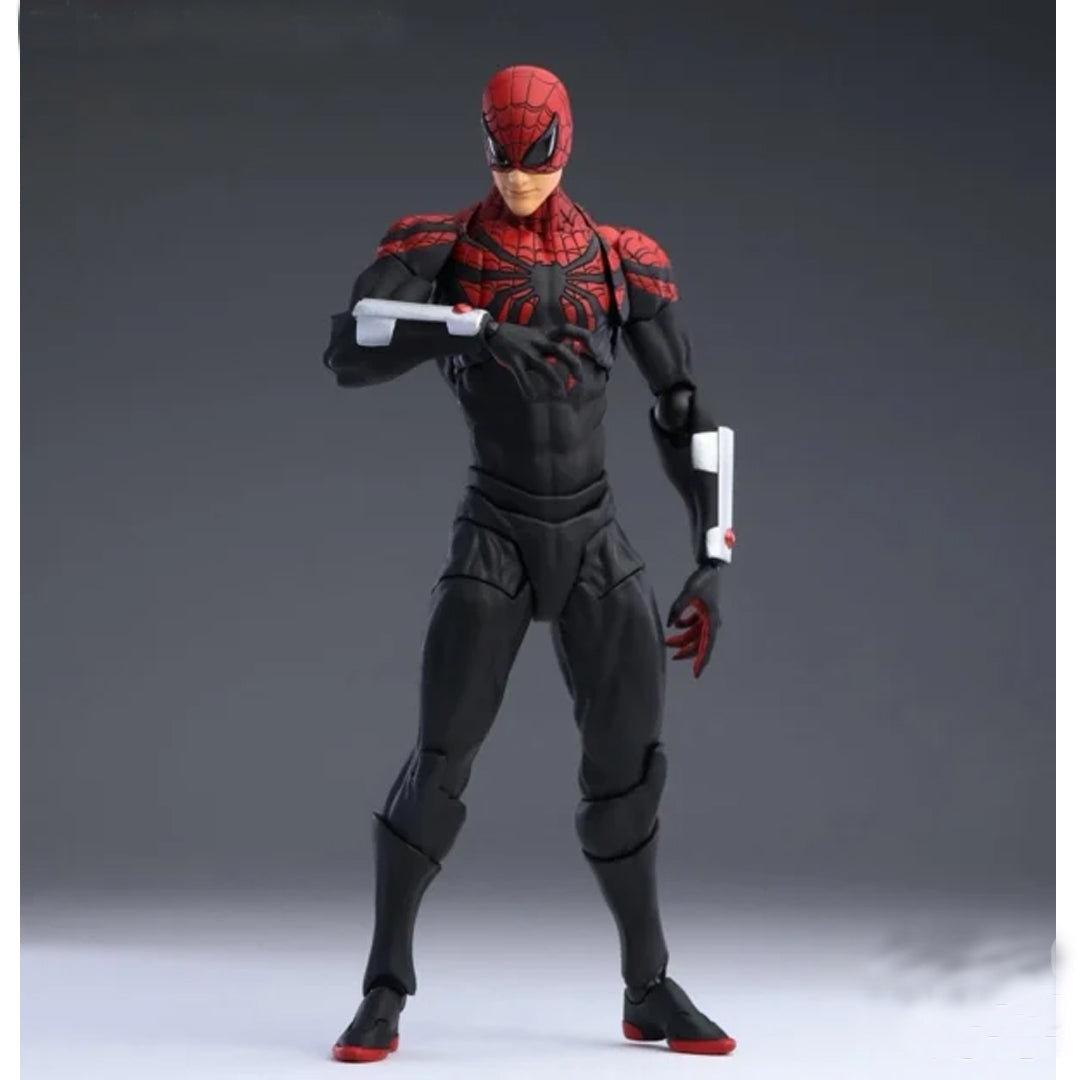Mess Toys 1/12 Ultimate Neighbor Spider-Man Figure | Premium Articulated Action Figure with Accessories | Collectible Marvel Superhero Toy