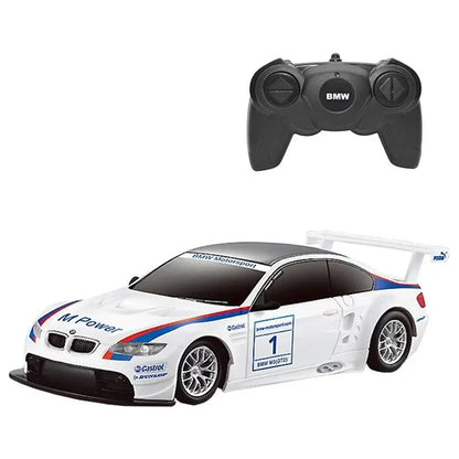 Rastar 1:24 BMW M3 Remote Control Car (White) | Official Licensed RC Model Toy with 2.4G Control