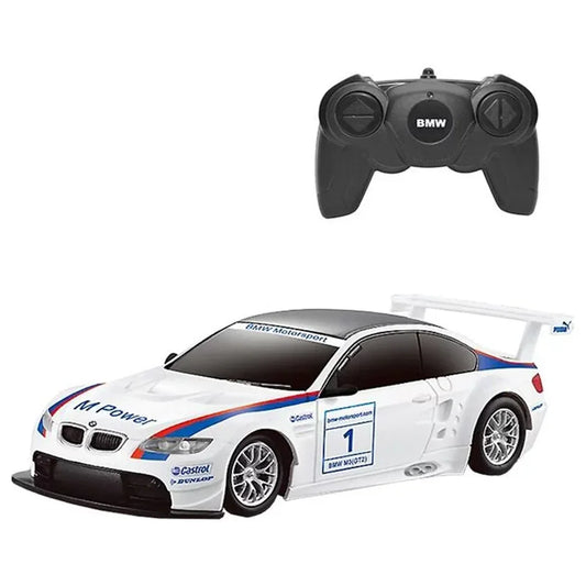 Rastar 1:24 BMW M3 Remote Control Car (White) | Official Licensed RC Model Toy with 2.4G Control