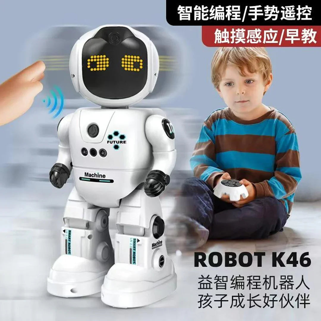 RC Robot Toys for Kids – Remote Control Smart Robot with Lights, Music & Dance for Age 3+ - Jaiman Toys