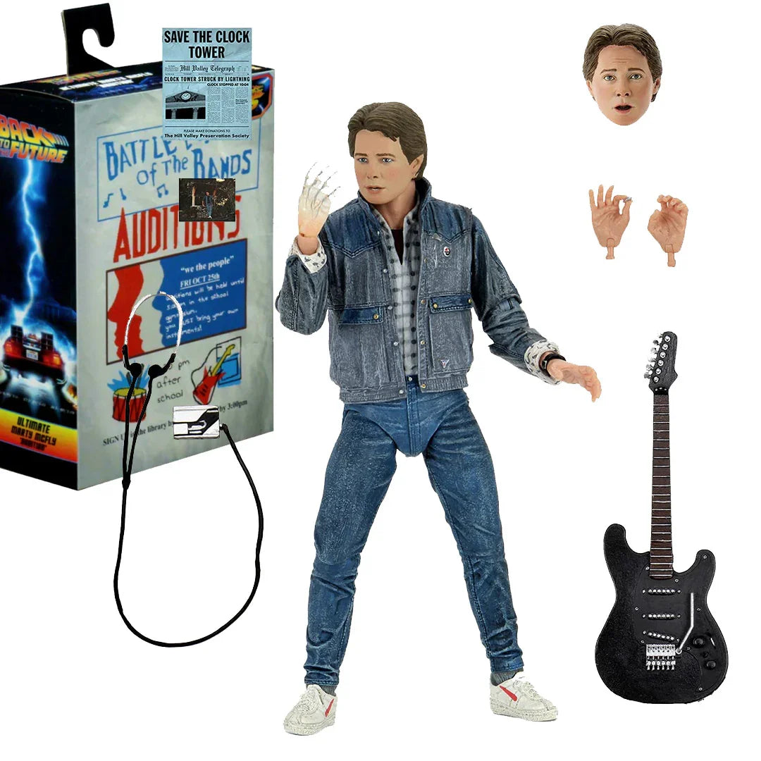 NECA Back to the Future Marty McFly 1985 Audition Ultimate Action Figure - Jaiman Toys