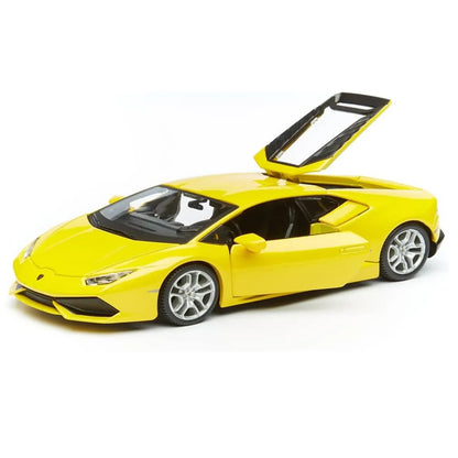 Maisto 1:24 Scale Lamborghini Huracán Diecast Model – Yellow Collectible Sports Car