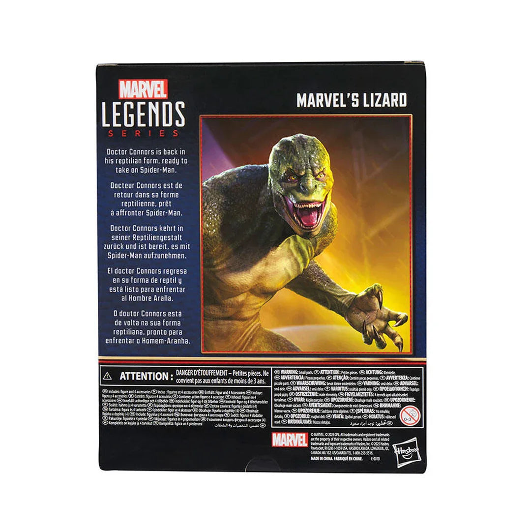 Hasbro Marvel Legends Spider-Man: No Way Home Lizard Deluxe Action Figure – Exclusive Collectible - Jaiman Toys
