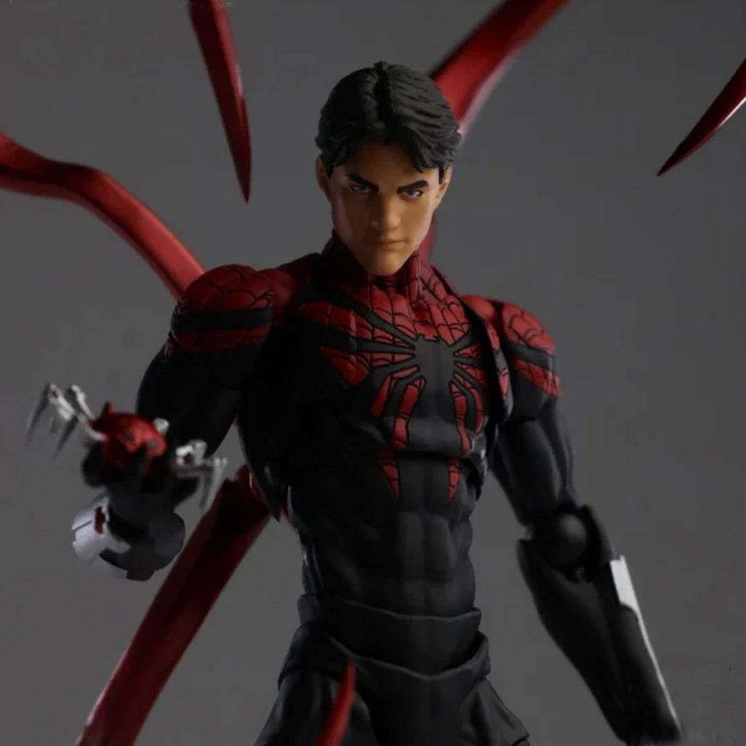 Mess Toys 1/12 Ultimate Neighbor Spider-Man Figure | Premium Articulated Action Figure with Accessories | Collectible Marvel Superhero Toy