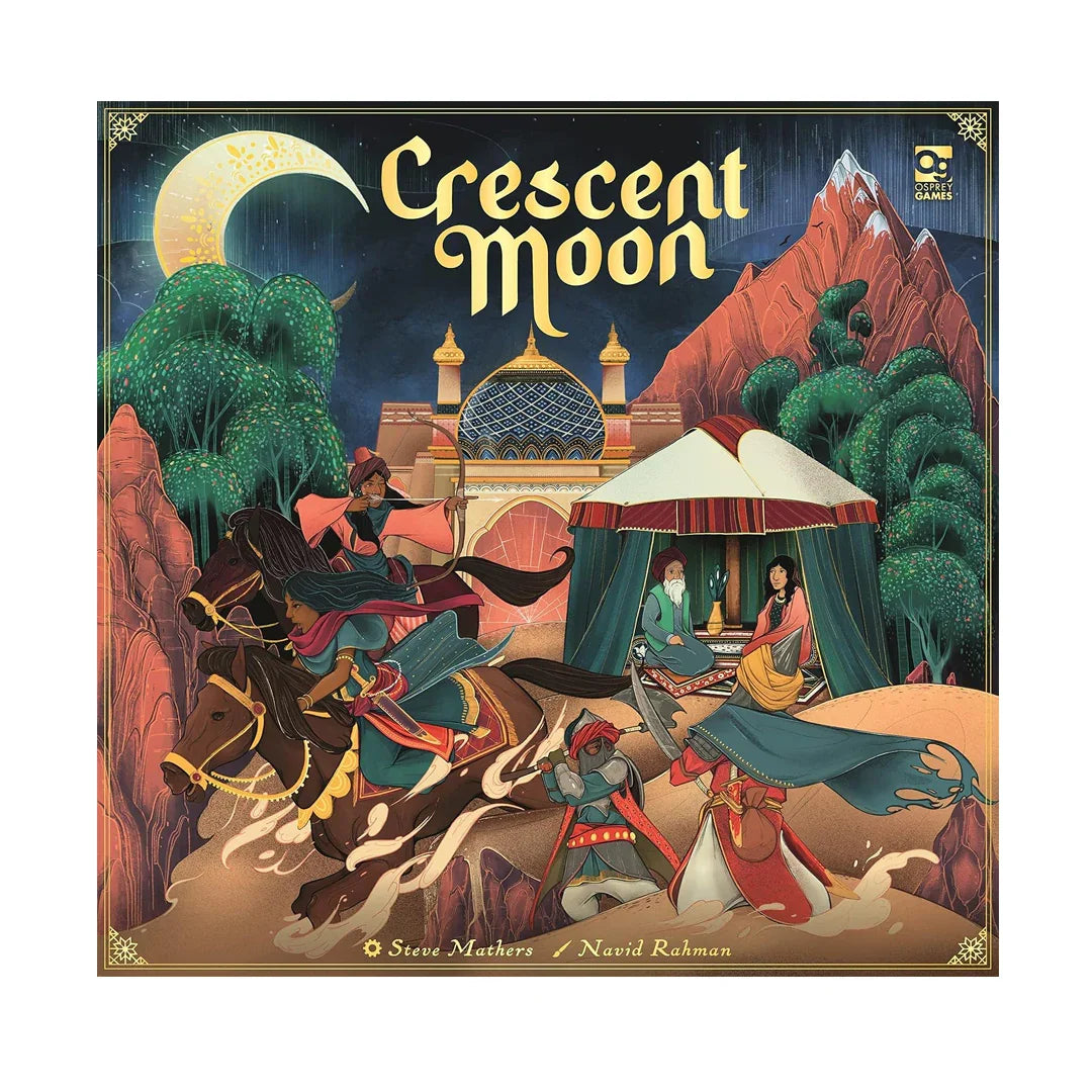 Crescent Moon – Asymmetric Area Control Board Game by Osprey Games - Jaiman Toys