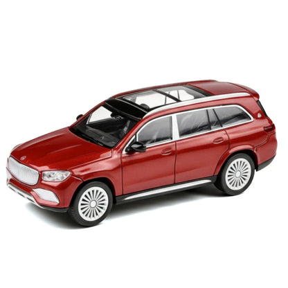 PARA64 1:64 2020 Mercedes-Maybach GLS 600 with Sunroof – Red Metallic (Diecast Model Car)