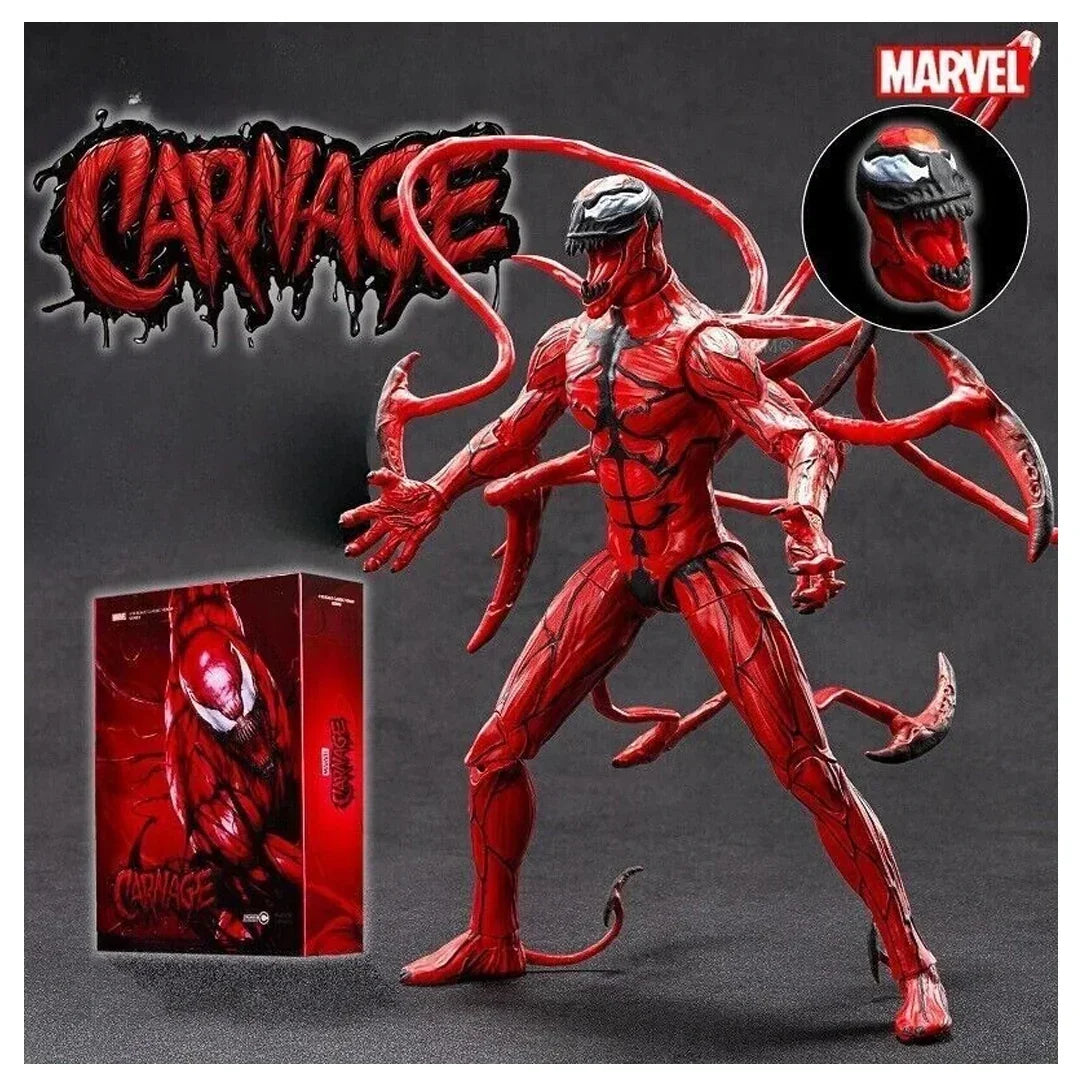 ZD Toys Carnage – Ultimate Action Figure | 1:10 Scale Marvel