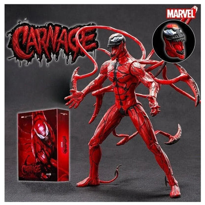 ZD Toys Carnage – Ultimate Action Figure | 1:10 Scale Marvel Villain Collectible (Full Set Edition) - Jaiman Toys