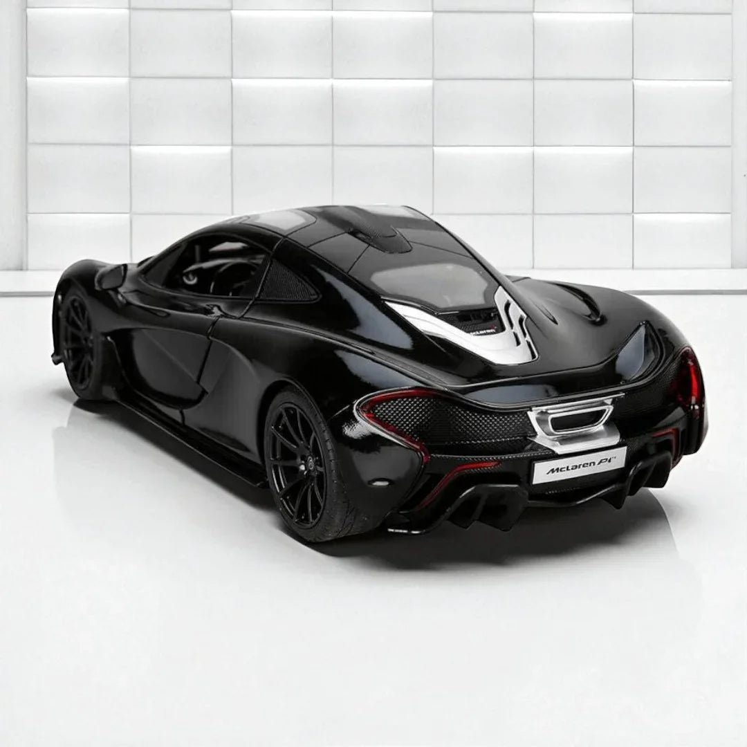 Rastar 1:24 McLaren P1 Die-Cast Model – Black| Openable Doors (56700) - Jaiman Toys
