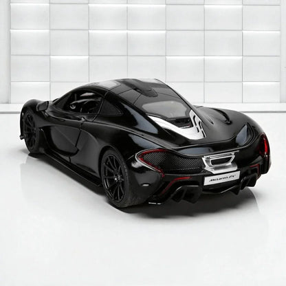 Rastar 1:24 McLaren P1 Die-Cast Model – Black| Openable Doors (56700) - Jaiman Toys