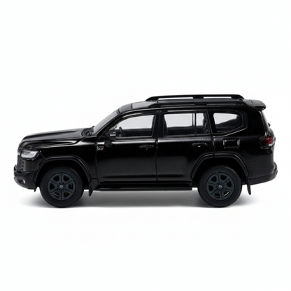 GCD 1:64 Toyota Land Cruiser LC300 Street Version Black LHD– KS-042-158 | Premium Diecast Model Car
