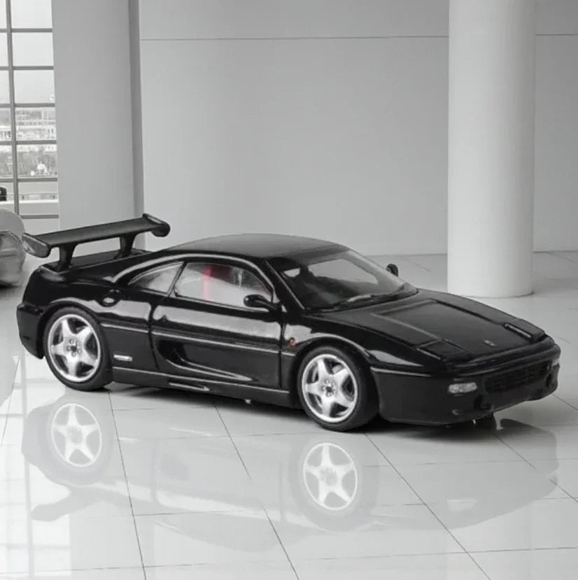 Classic Lover F355  Black 1:64 Scale Diecast Car Model – Collector’s Edition