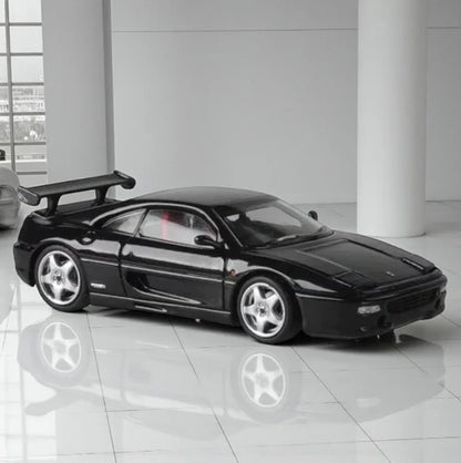 Classic Lover F355  Black 1:64 Scale Diecast Car Model – Collector’s Edition