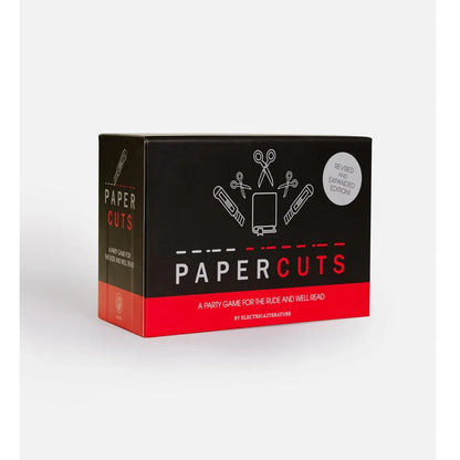 Papercuts: A Party Game for the Rude and Well-Read | Hilarious Card Game for Book Lovers (2022 Edition)