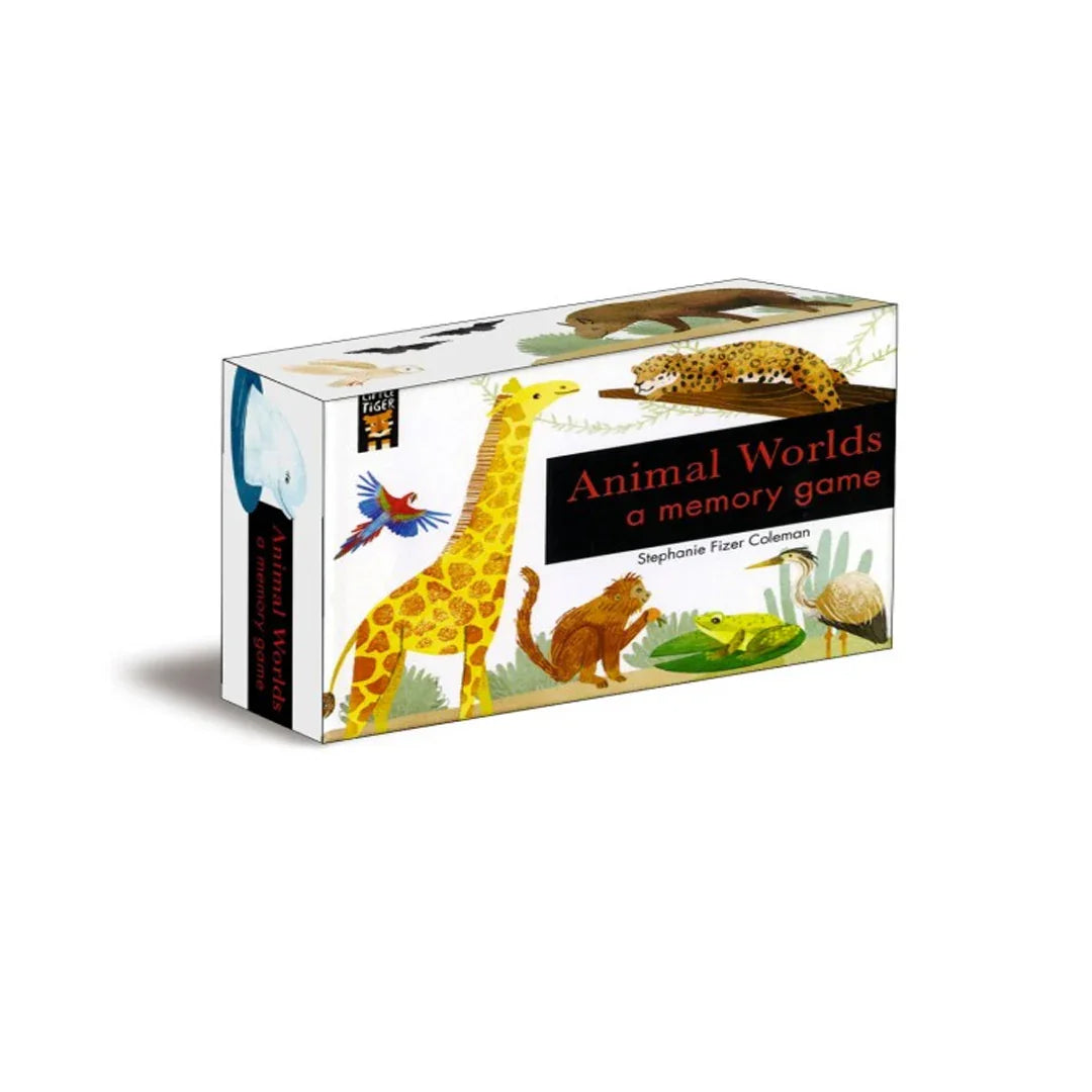 Animal Worlds: A Memory Matching Game for Kids & Families - Jaiman Toys