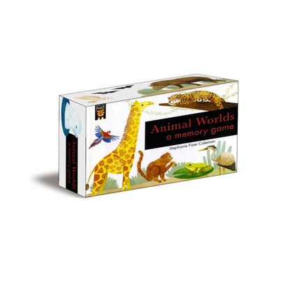 Animal Worlds: A Memory Matching Game for Kids & Families - Jaiman Toys