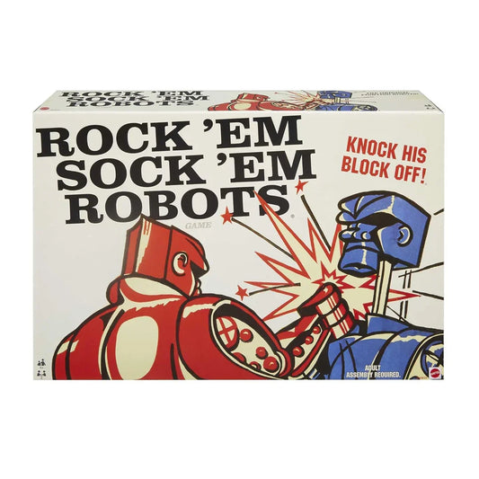 Retro Rockem Sockem Robots – Classic 2-Player Boxing Game