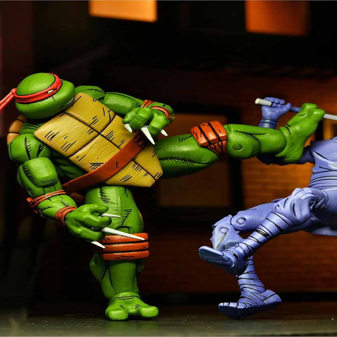 Teenage Mutant Ninja Turtles Raphael Action Figure with Accessories | Classic TMNT Collectible Figure for Kids & Collectors