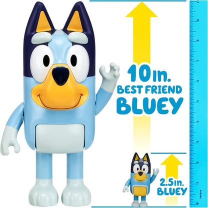 Best Friend Bluey – 30 cm Articulated Figure with Moving Arms & Body - Jaiman Toys