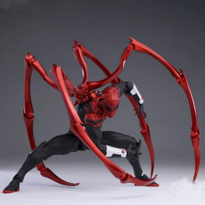 Mess Toys 1/12 Ultimate Neighbor Spider-Man Figure | Premium Articulated Action Figure with Accessories | Collectible Marvel Superhero Toy