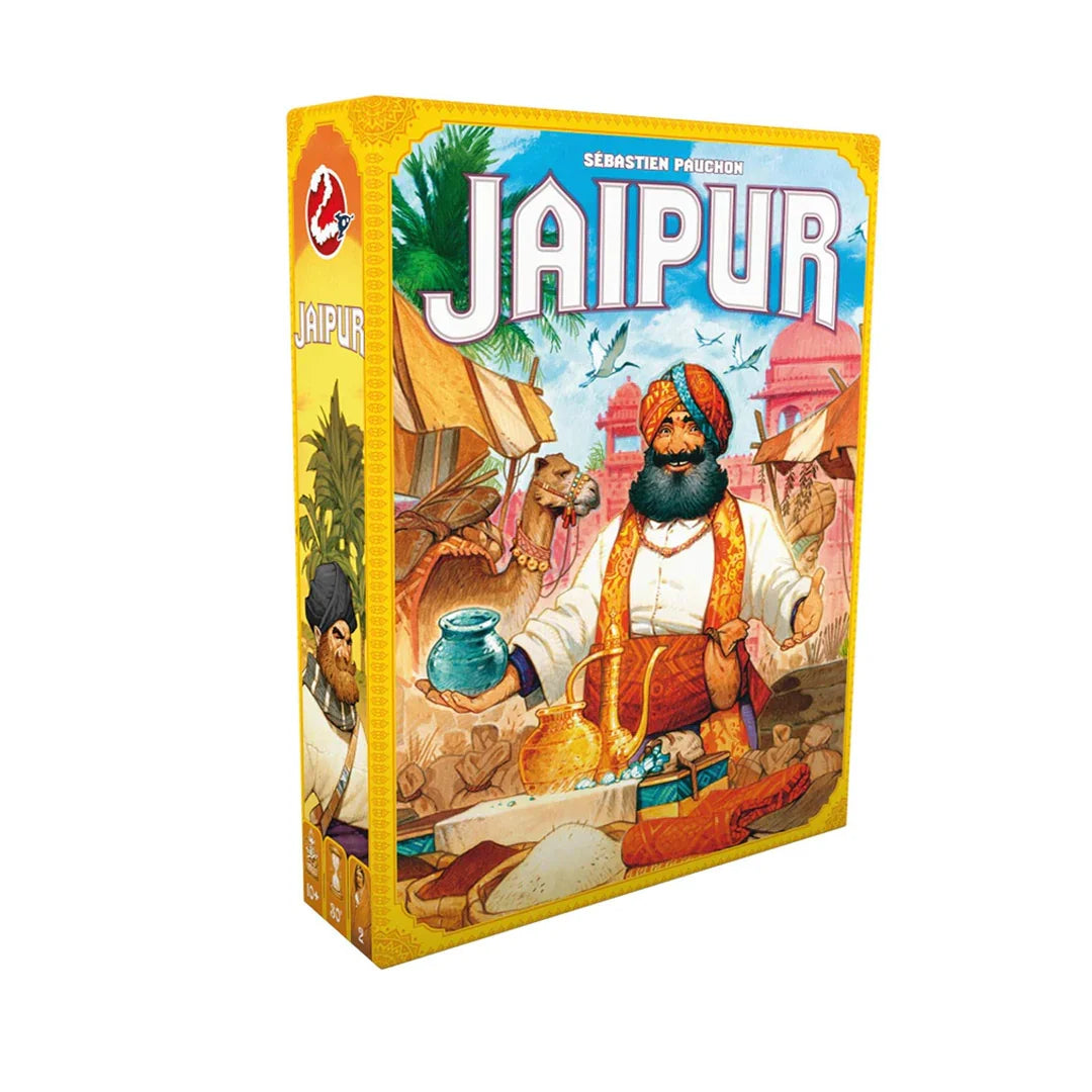 Jaipur Board Game – 2 Player Strategy Card Trading Game | Fast-Paced Market Competition | Award-Winning Family Game - Jaiman Toys