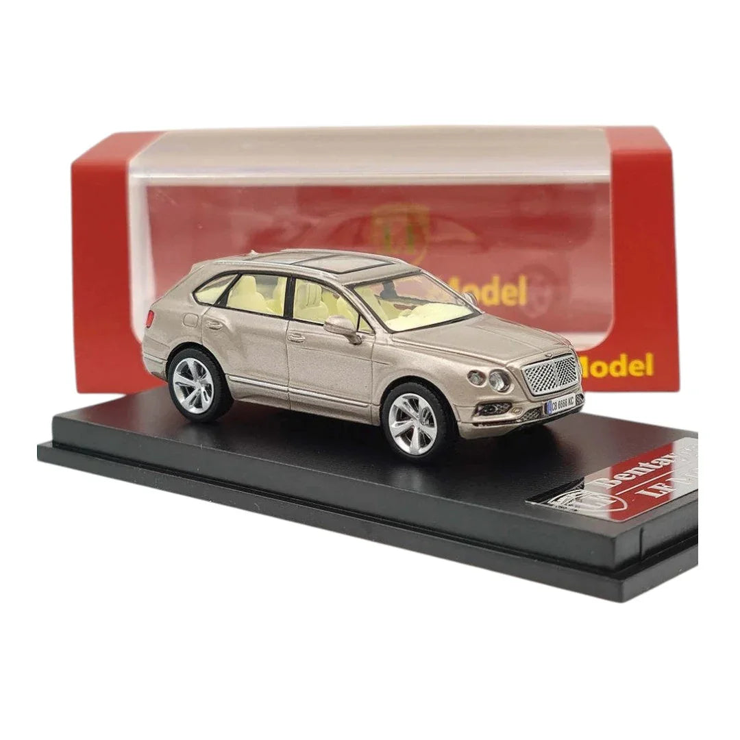 LF 1:64 Bentley Bentayga Diecast Toy Car Gold Model Miniature Hobby Collectible Gift - Jaiman Toys