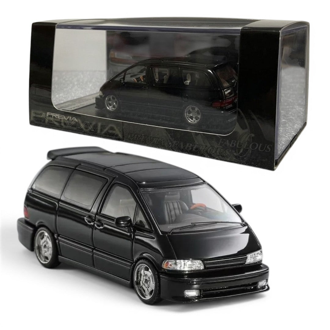 Mortal Model 1:64 Toyota Previa Diecast Model Car – Premium JDM MPV Collector Edition