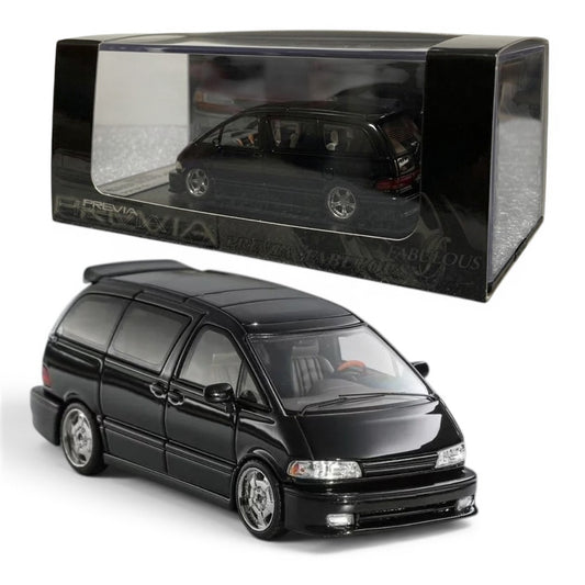 Mortal Model 1:64 Toyota Previa Diecast Model Car – Premium JDM MPV Collector Edition