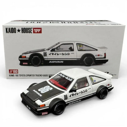 Mini GT 1:64 Kaido House Toyota AE86 Sprinter Trueno Kaido Street V1 Die-Cast Model Car