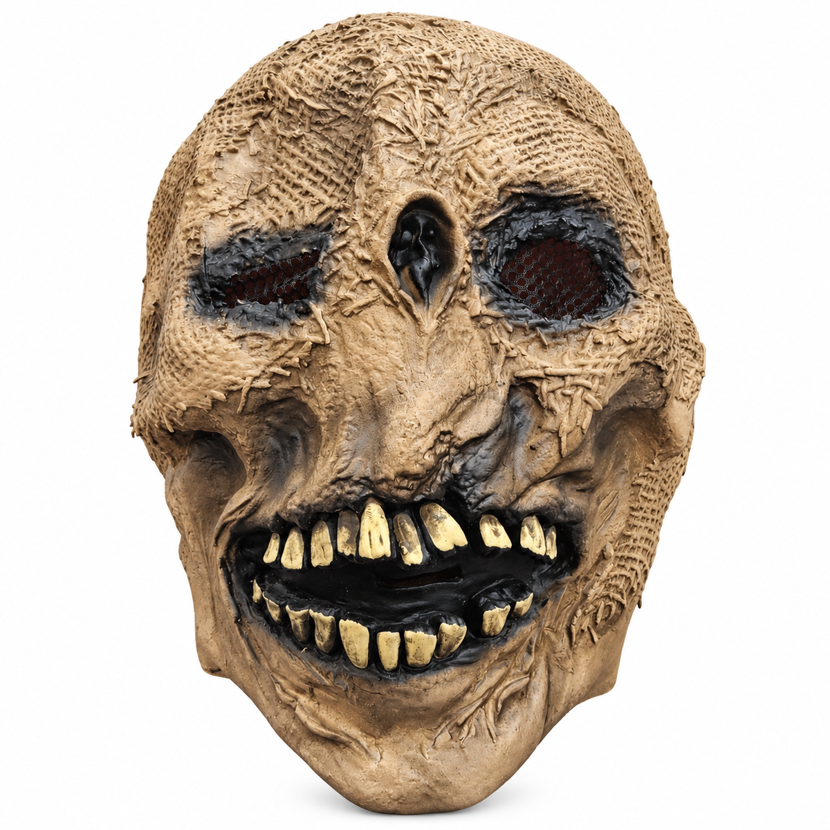 Halloween Scary Mummy Zombie Mask – Realistic Stitched Horror Monster Costume Mask for Adults