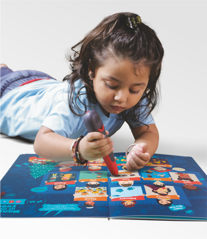 goDiscover Smart Book 2 with Talking Smart Pen | Interactive Learning Kit for Kids 3–5 Years