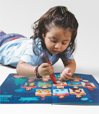 goDiscover Smart Book 2 with Talking Smart Pen | Interactive Learning Kit for Kids 3–5 Years