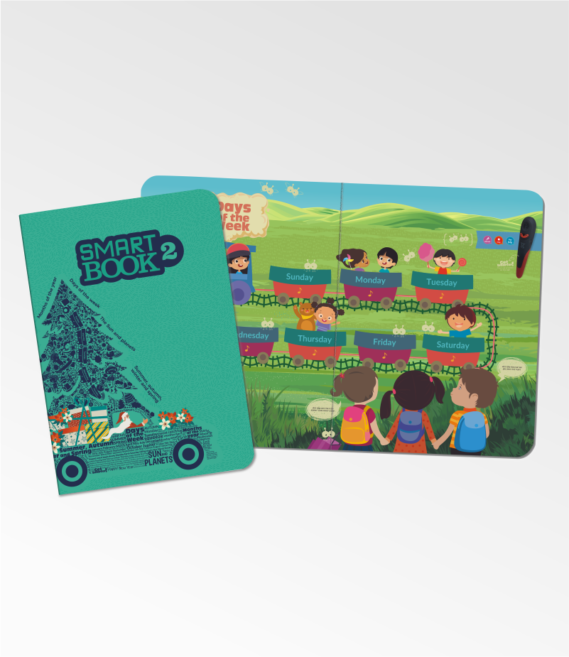 goDiscover Smart Book 2 with Talking Smart Pen | Interactive Learning Kit for Kids 3–5 Years