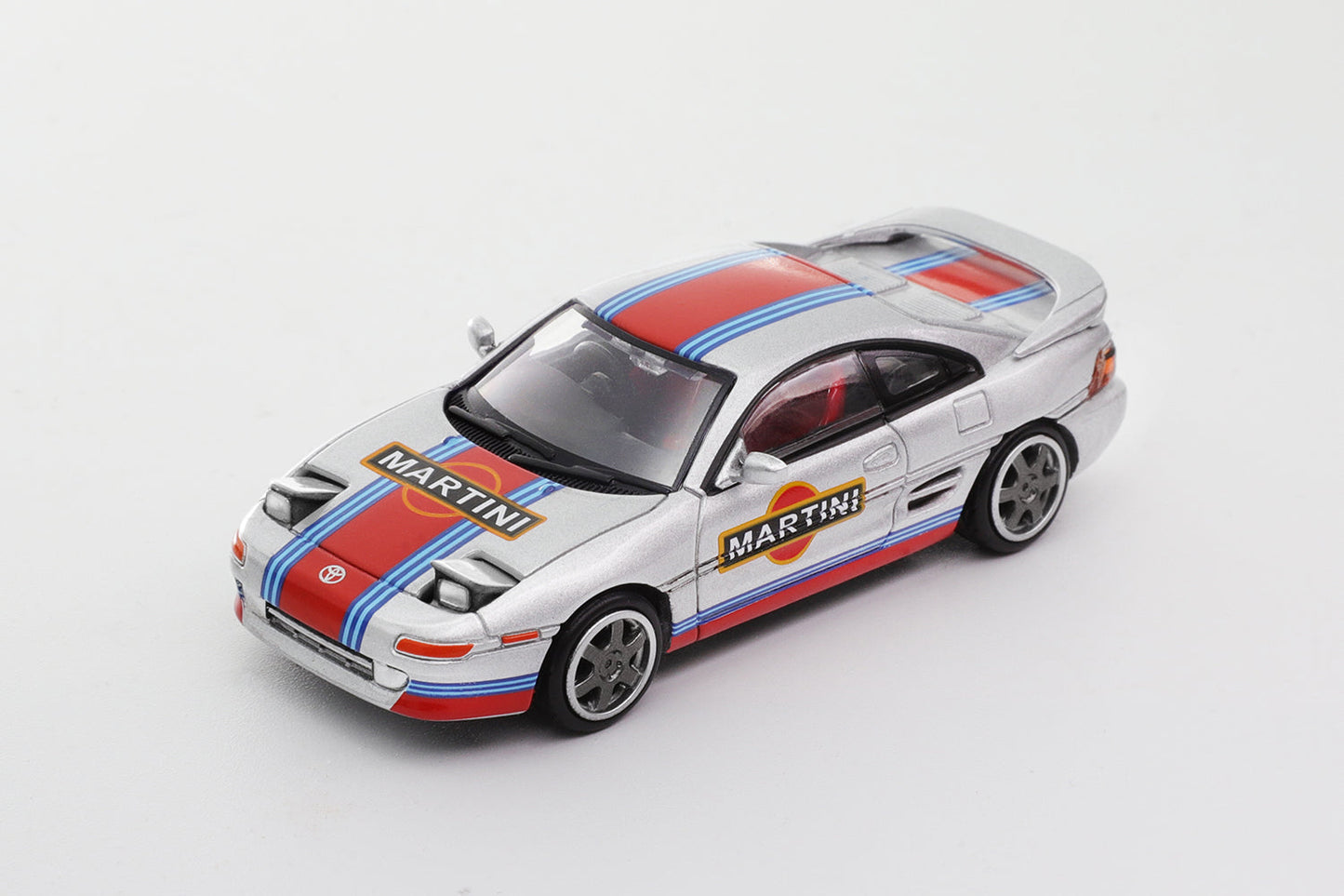 Shadow 1:64 Toyota MR2 Martini Livery Silver (RHD) Diecast Model Car | LL-003-011 Premium Collectible