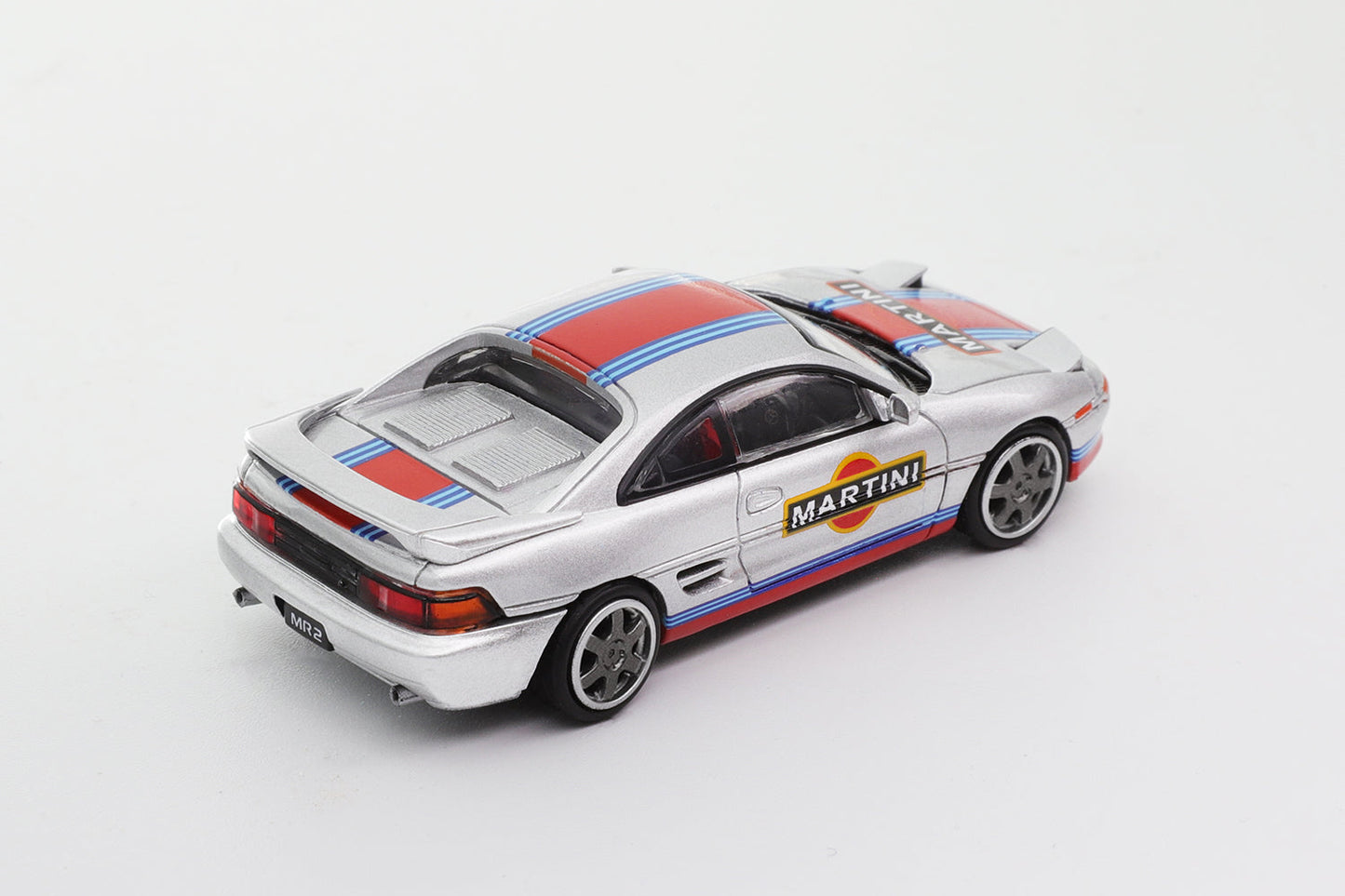Shadow 1:64 Toyota MR2 Martini Livery Silver (RHD) Diecast Model Car | LL-003-011 Premium Collectible