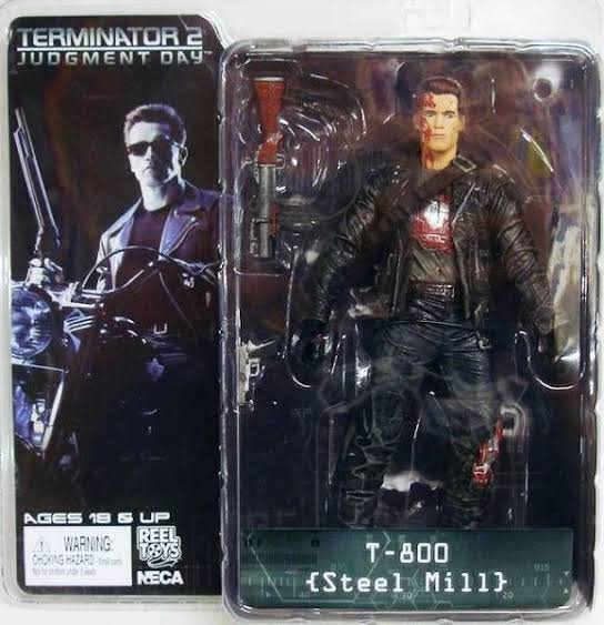 Terminator T-800 Steel Mill Arnold Schwarzenegger Action Figure