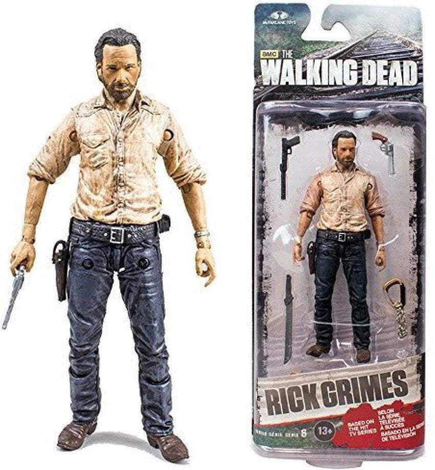 McFarlane Toys! The Walking Dead Anime Series 6 Action Figure –  Rick Grimes