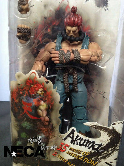 Neca Street Fighter Series 4 Akuma Action Figure