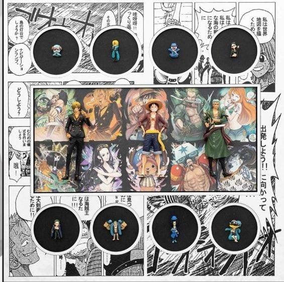 3D One Piece Anime Wall Decorative Frame – Epic Three-Dimensional Home Ornament for True Pirate Fans - Jaiman Toys