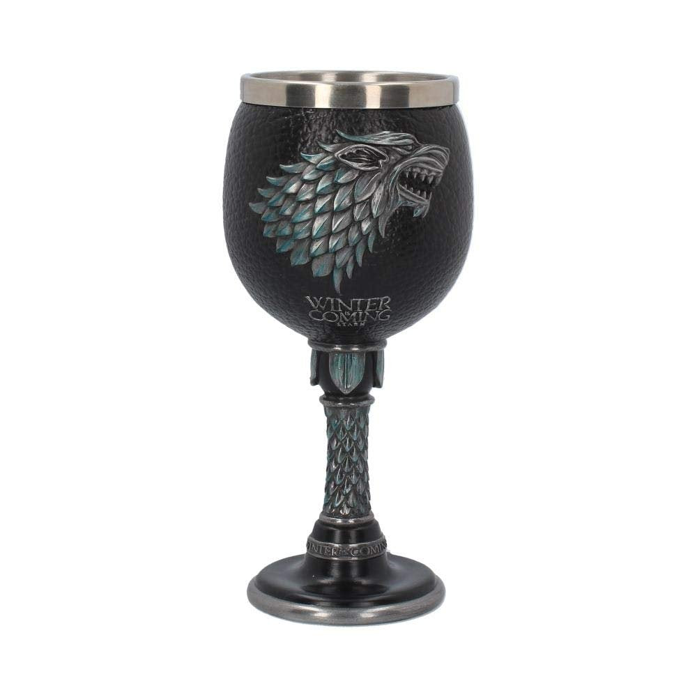 "Game of Thrones Inspired Goblet Beer Mug: A Must-Have for Fans of the Realm