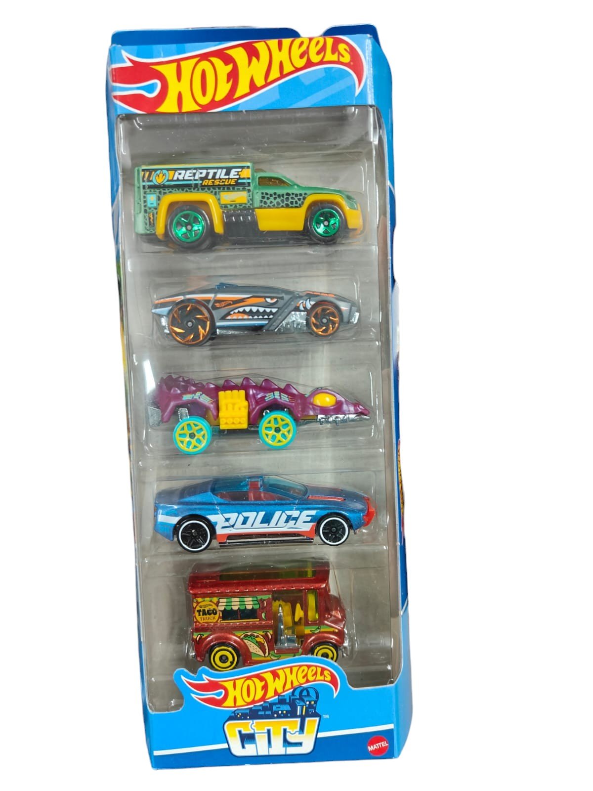 Hot Wheels 2024 : City ,Pack of 5 Gift Pack