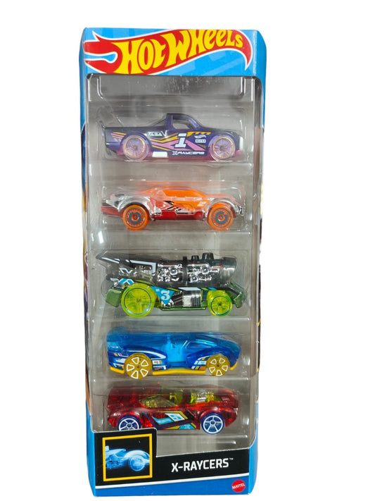 Hot Wheels 2024 : X-Racers ,Pack of 5 Gift Pack